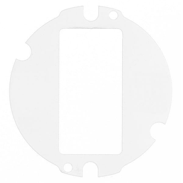Sub-Plate, Round, Galvanized Steel